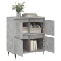 Aparador de madera contrachapada gris hormigón 60x35x70 cm de vidaXL, Aparadores - Ref: Foro24-831208, Precio: 67,69 €, Descu...