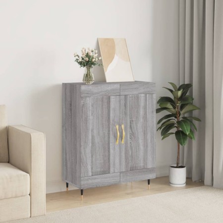 Engineered wood sideboard in Sonoma grey, 69.5x34x90 cm by vidaXL, Sideboards - Ref: Foro24-830178, Price: 77,39 €, Discount: %