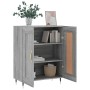 Engineered wood sideboard in Sonoma grey, 69.5x34x90 cm by vidaXL, Sideboards - Ref: Foro24-830178, Price: 77,39 €, Discount: %