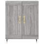 Engineered wood sideboard in Sonoma grey, 69.5x34x90 cm by vidaXL, Sideboards - Ref: Foro24-830178, Price: 77,39 €, Discount: %