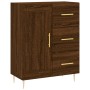 Aparador de madera de ingeniería marrón roble 69,5x34x90 cm de vidaXL, Aparadores - Ref: Foro24-830251, Precio: 75,33 €, Desc...