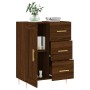 Oak brown engineered wood sideboard 69.5x34x90 cm by vidaXL, Sideboards - Ref: Foro24-830251, Price: 75,33 €, Discount: %