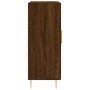 Aparador de madera de ingeniería marrón roble 69,5x34x90 cm de vidaXL, Aparadores - Ref: Foro24-830251, Precio: 75,33 €, Desc...