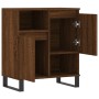 Sideboard aus braunem Eichensperrholz, 60 x 35 x 70 cm von vidaXL, Sideboards - Ref: Foro24-831203, Preis: 65,69 €, Rabatt: %