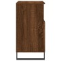 Aparador madera contrachapada marrón roble 60x35x70 cm de vidaXL, Aparadores - Ref: Foro24-831203, Precio: 81,99 €, Descuento: %