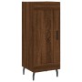 Oak brown engineered wood sideboard 34.5x34x90 cm by vidaXL, Sideboards - Ref: Foro24-830467, Price: 68,07 €, Discount: %