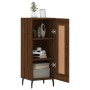 Oak brown engineered wood sideboard 34.5x34x90 cm by vidaXL, Sideboards - Ref: Foro24-830467, Price: 68,07 €, Discount: %