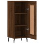 Oak brown engineered wood sideboard 34.5x34x90 cm by vidaXL, Sideboards - Ref: Foro24-830467, Price: 68,07 €, Discount: %