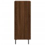 Aparador madera de ingeniería marrón roble 34,5x34x90 cm de vidaXL, Aparadores - Ref: Foro24-830467, Precio: 68,07 €, Descuen...