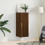 Oak brown wall cabinet 34.5x34x90 cm by vidaXL, Sideboards - Ref: Foro24-828851, Price: 45,75 €, Discount: %