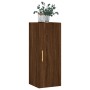 Oak brown wall cabinet 34.5x34x90 cm by vidaXL, Sideboards - Ref: Foro24-828851, Price: 45,75 €, Discount: %