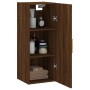 Oak brown wall cabinet 34.5x34x90 cm by vidaXL, Sideboards - Ref: Foro24-828851, Price: 45,75 €, Discount: %