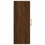 Oak brown wall cabinet 34.5x34x90 cm by vidaXL, Sideboards - Ref: Foro24-828851, Price: 45,75 €, Discount: %