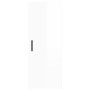 Armario de pared blanco brillante 34,5x34x90 cm de vidaXL, Aparadores - Ref: Foro24-828854, Precio: 49,82 €, Descuento: %