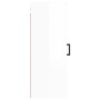 Armario de pared blanco brillante 34,5x34x90 cm de vidaXL, Aparadores - Ref: Foro24-828854, Precio: 49,82 €, Descuento: %