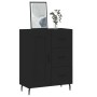 Engineered wood black sideboard 69.5x34x90 cm by vidaXL, Sideboards - Ref: Foro24-830277, Price: 97,27 €, Discount: %