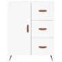 White engineered wood sideboard 69.5x34x90 cm by vidaXL, Sideboards - Ref: Foro24-830228, Price: 92,07 €, Discount: %