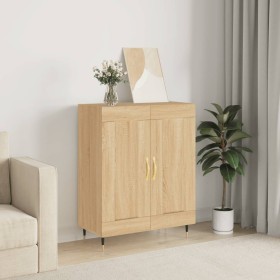 Sonoma Oak Engineered Wood Sideboard 69.5x34x90 cm by vidaXL, Sideboards - Ref: Foro24-830175, Price: 58,99 €, Discount: %