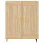 Aparador de madera de ingeniería roble Sonoma 69,5x34x90 cm de vidaXL, Aparadores - Ref: Foro24-830175, Precio: 58,99 €, Desc...