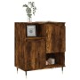 Aparador madera contrachapada color roble ahumado 60x35x70 cm de vidaXL, Aparadores - Ref: Foro24-831185, Precio: 71,99 €, De...