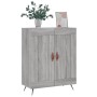 Sonoma-graues Sideboard aus Holzwerkstoff, 69,5 x 34 x 90 cm von vidaXL, Sideboards - Ref: Foro24-830170, Preis: 63,88 €, Rab...