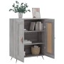 Aparador de madera de ingeniería gris Sonoma 69,5x34x90 cm de vidaXL, Aparadores - Ref: Foro24-830170, Precio: 63,88 €, Descu...