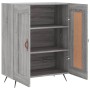 Aparador de madera de ingeniería gris Sonoma 69,5x34x90 cm de vidaXL, Aparadores - Ref: Foro24-830170, Precio: 63,94 €, Descu...