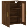 Brown oak engineered wood wall cabinet 69.5x34x90 cm by vidaXL, Sideboards - Ref: Foro24-830371, Price: 49,99 €, Discount: %