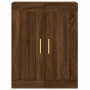 Brown oak engineered wood wall cabinet 69.5x34x90 cm by vidaXL, Sideboards - Ref: Foro24-830371, Price: 49,99 €, Discount: %