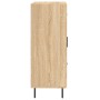 Aparador de madera de ingeniería roble Sonoma 69,5x34x90 cm de vidaXL, Aparadores - Ref: Foro24-830279, Precio: 69,36 €, Desc...