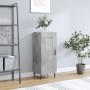 Aparador de madera contrachapada gris hormigón 34,5x34x90 cm de vidaXL, Aparadores - Ref: Foro24-830464, Precio: 59,74 €, Des...