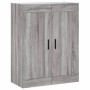 Sonoma gray engineered wood wall cabinet 69.5x34x90 cm by vidaXL, Sideboards - Ref: Foro24-830402, Price: 63,67 €, Discount: %