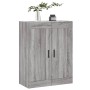 Sonoma gray engineered wood wall cabinet 69.5x34x90 cm by vidaXL, Sideboards - Ref: Foro24-830402, Price: 63,67 €, Discount: %