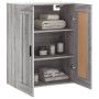 Sonoma gray engineered wood wall cabinet 69.5x34x90 cm by vidaXL, Sideboards - Ref: Foro24-830402, Price: 63,67 €, Discount: %