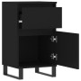 Sideboards 2 pcs black engineered wood 40x35x70 cm by vidaXL, Sideboards - Ref: Foro24-831167, Price: 101,56 €, Discount: %