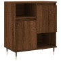 Oak brown plywood sideboard 60x35x70 cm by vidaXL, Sideboards - Ref: Foro24-831187, Price: 61,50 €, Discount: %