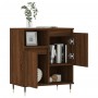 Oak brown plywood sideboard 60x35x70 cm by vidaXL, Sideboards - Ref: Foro24-831187, Price: 61,50 €, Discount: %