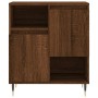 Oak brown plywood sideboard 60x35x70 cm by vidaXL, Sideboards - Ref: Foro24-831187, Price: 61,50 €, Discount: %