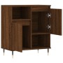 Oak brown plywood sideboard 60x35x70 cm by vidaXL, Sideboards - Ref: Foro24-831187, Price: 61,50 €, Discount: %