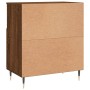 Oak brown plywood sideboard 60x35x70 cm by vidaXL, Sideboards - Ref: Foro24-831187, Price: 61,50 €, Discount: %