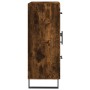 Aparador de madera de ingeniería roble ahumado 69,5x34x90 cm de vidaXL, Aparadores - Ref: Foro24-830289, Precio: 71,03 €, Des...