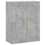 Armario de pared madera ingeniería gris hormigón 69,5x34x90 cm de vidaXL, Aparadores - Ref: Foro24-830368, Precio: 53,68 €, D...