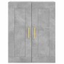 Armario de pared madera ingeniería gris hormigón 69,5x34x90 cm de vidaXL, Aparadores - Ref: Foro24-830368, Precio: 53,68 €, D...