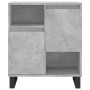 Betongraues Sperrholz-Sideboard 60x35x70 cm von vidaXL, Sideboards - Ref: Foro24-831200, Preis: 64,17 €, Rabatt: %