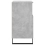 Aparador de madera contrachapada gris hormigón 60x35x70 cm de vidaXL, Aparadores - Ref: Foro24-831200, Precio: 64,17 €, Descu...