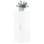 Bright white wall cabinet 34.5x34x90 cm by vidaXL, Sideboards - Ref: Foro24-828846, Price: 48,84 €, Discount: %