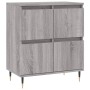 Gray Sonoma plywood sideboard 60x35x70 cm by vidaXL, Sideboards - Ref: Foro24-831210, Price: 69,87 €, Discount: %