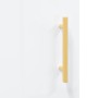 Armario de pared blanco brillante 34,5x34x90 cm de vidaXL, Aparadores - Ref: Foro24-828846, Precio: 48,84 €, Descuento: %