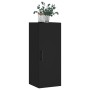 Black wall cabinet 34.5x34x90 cm by vidaXL, Sideboards - Ref: Foro24-828877, Price: 51,73 €, Discount: %