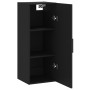 Black wall cabinet 34.5x34x90 cm by vidaXL, Sideboards - Ref: Foro24-828877, Price: 51,73 €, Discount: %